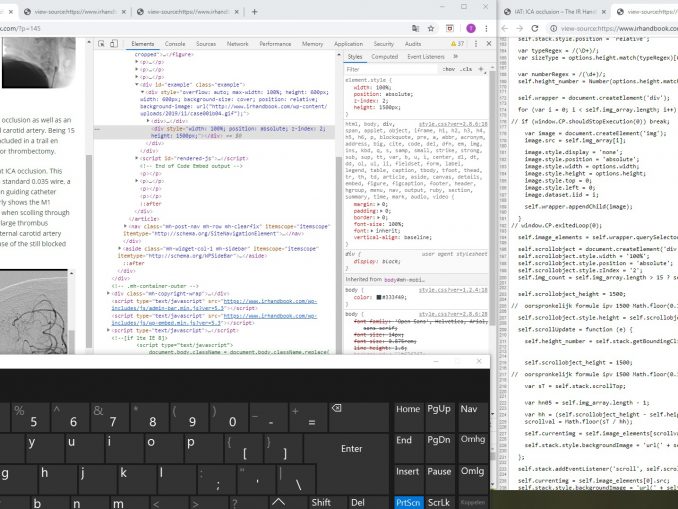 CodePen Code for scrollable image stack – The IR Handbook